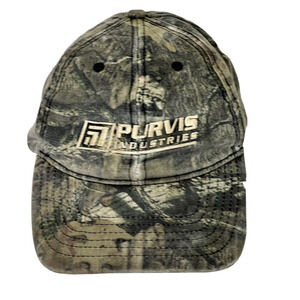 Purvis Industries Baseball Cap Hat Camo McGill Cap America Brand Vintage